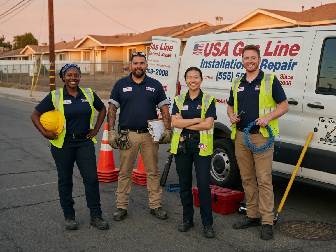 Gas Line Installation company in Buchanan Dam, TX